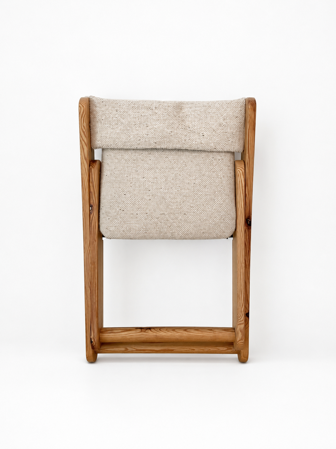 Vintage IKEA Kon-Tiki Pine Folding Chair by Gillis Lundgren, c. 1970s