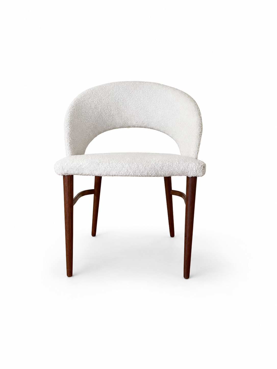 Frode Holm Danish Bouclé Vanity Chair, c. 1960s