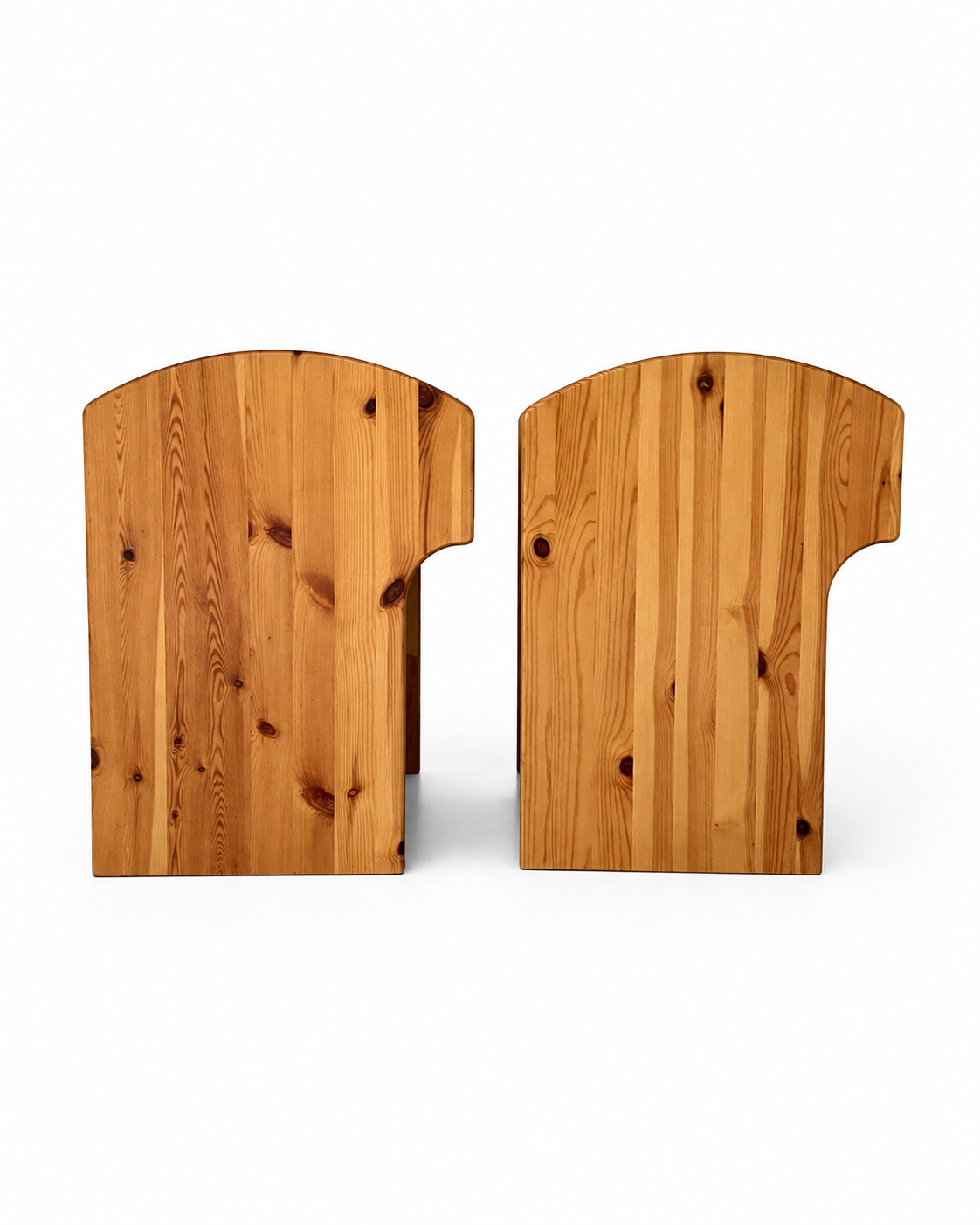 Pair of Vintage Swedish Pine Nightstands, c. 1970s