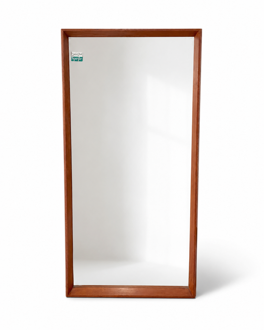 Vintage Danish Teak Wall Mirror by Jansen Spejle, 1960s